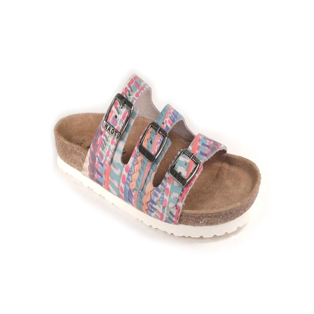 NEW Naot Austin Happy Striped Sandal